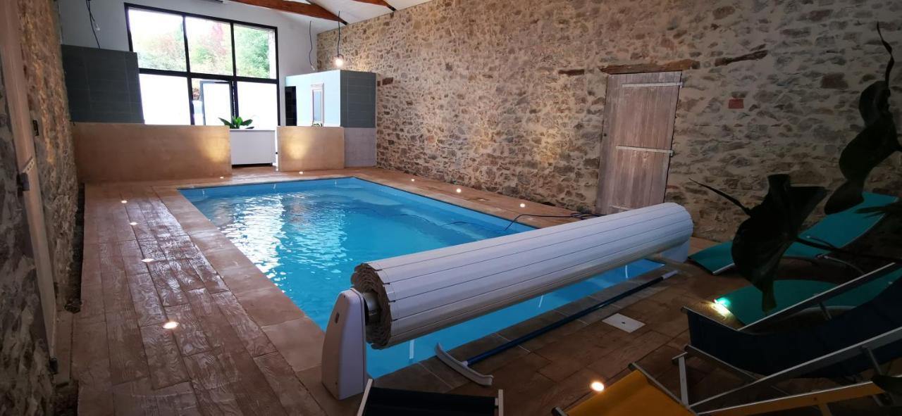 L'Escale Du Bocage Piscine Couverte Chauffee La Flocellière Exteriér fotografie