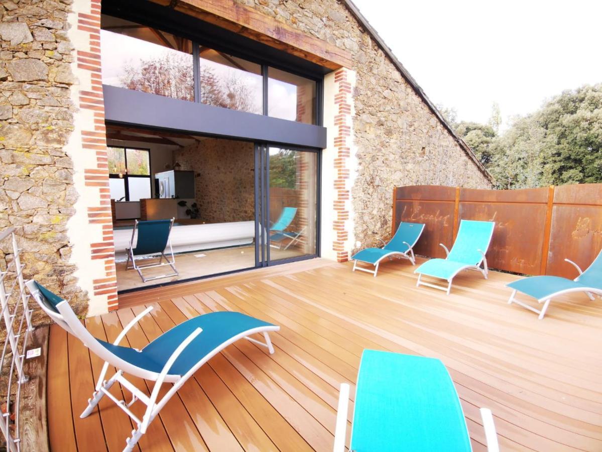 L'Escale Du Bocage Piscine Couverte Chauffee La Flocellière Exteriér fotografie