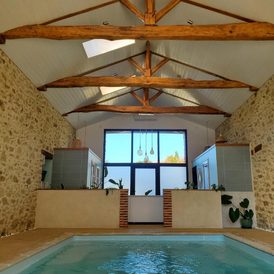 L'Escale Du Bocage Piscine Couverte Chauffee La Flocellière Exteriér fotografie